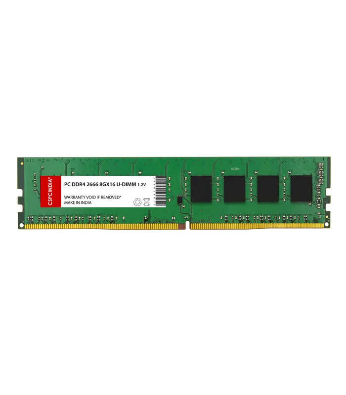 CSPC India 8GB DDR4 1.2v 2666Mhz CL19 UDIMM RAM