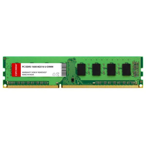 CSPC India 8GB DDR3 1600MHz Desktop RAM – High Performance & Reliable Memory